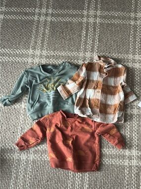 Set of 3 little co tops